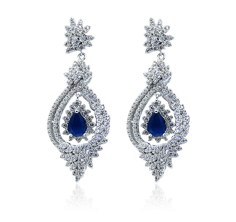 Adaa Silver 925 Dangler Earring