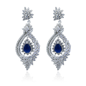 Adaa Silver 925 Dangler Earring