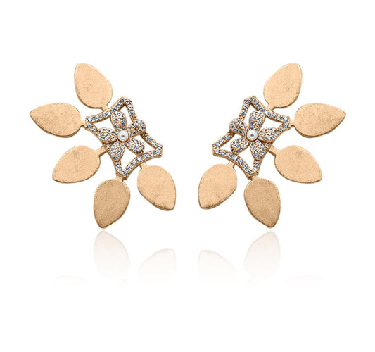 5 Petals Silver 925 Studs