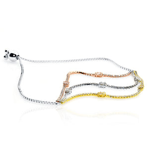 Elsie Triple Color Silver 925 Bracelets