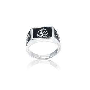 Om Shanti Om Silver 925 Ring