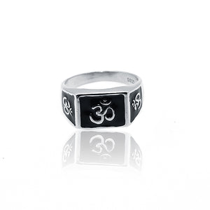 Om Shanti Om Silver 925 Ring