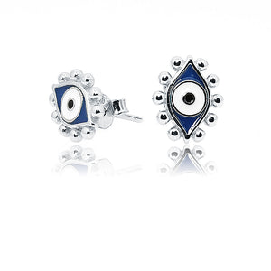 Bead evil Eye Silver 925 Studs