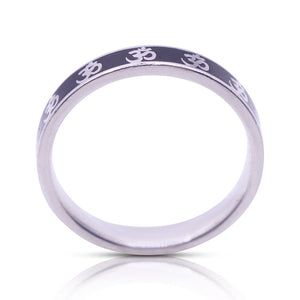 Om Design Silver 925 Ring