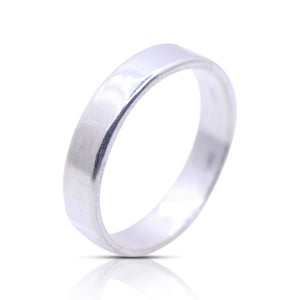 Plain Silver 925 Ring