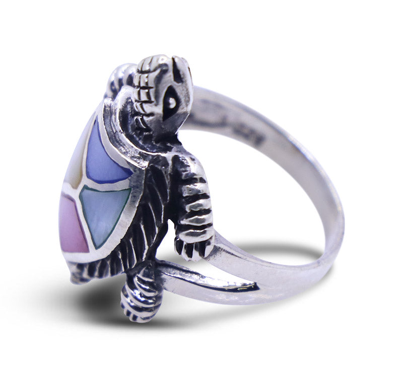 Kachua Quad Color Silver 925 Ring