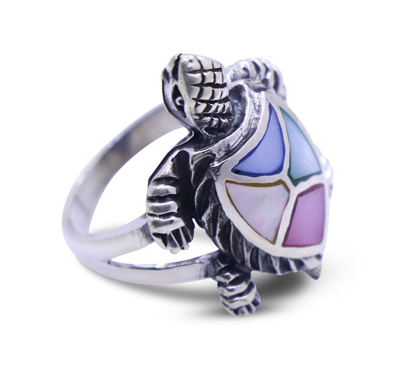 Kachua Quad Color Silver 925 Ring