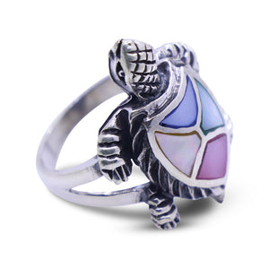 Kachua Quad Color Silver 925 Ring