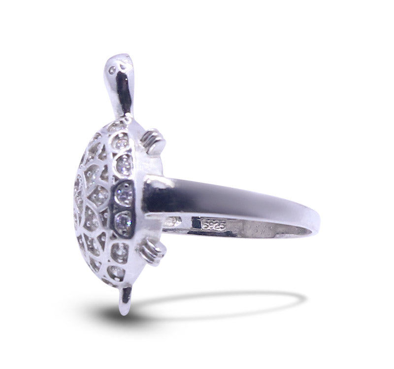 Studded Kachap Silver 925 Ring