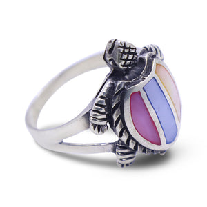 Kachua Triple Color Silver 925 Ring