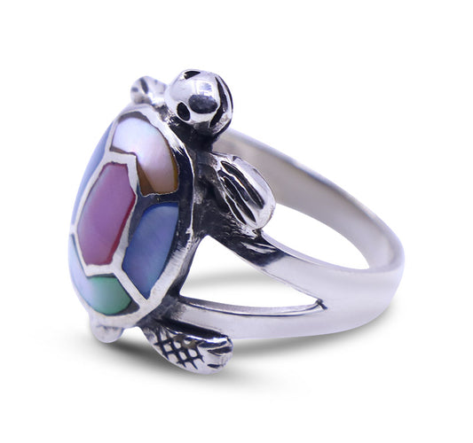 Kachua Multicolor Silver 925 Ring