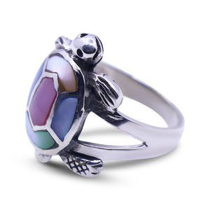 Kachua Multicolor Silver 925 Ring