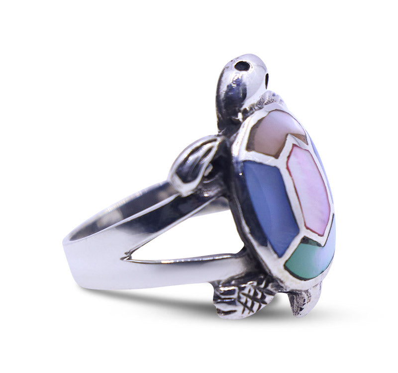 Kachua Multicolor Silver 925 Ring