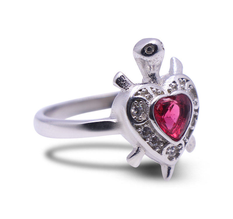 Kachua Pink Silver 925 Ring