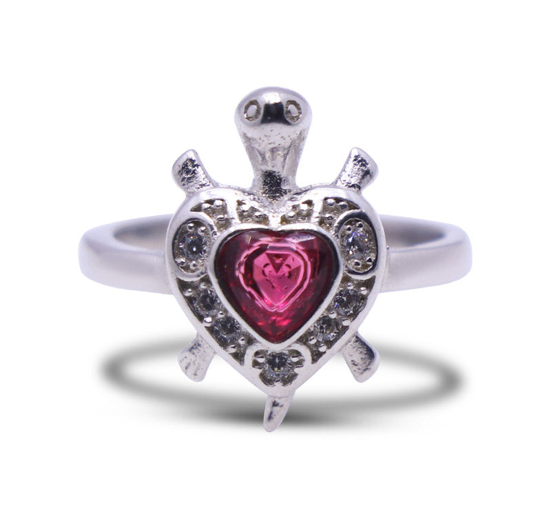 Kachua Pink Silver 925 Ring