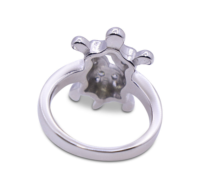 Kachua Intricate Silver 925 Ring