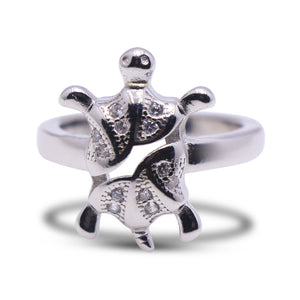 Kachua Intricate Silver 925 Ring