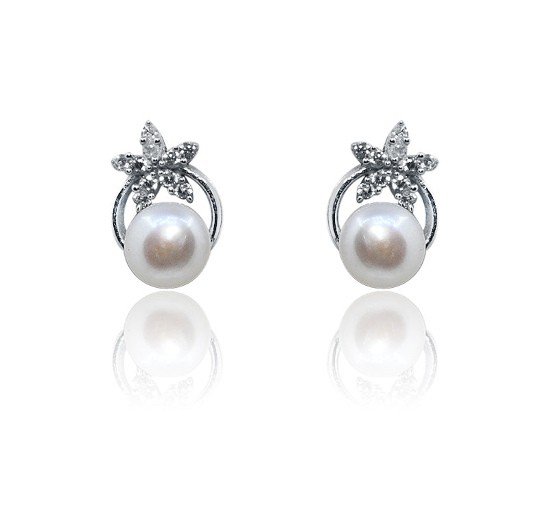 Merida Pearl Silver 925 Studs