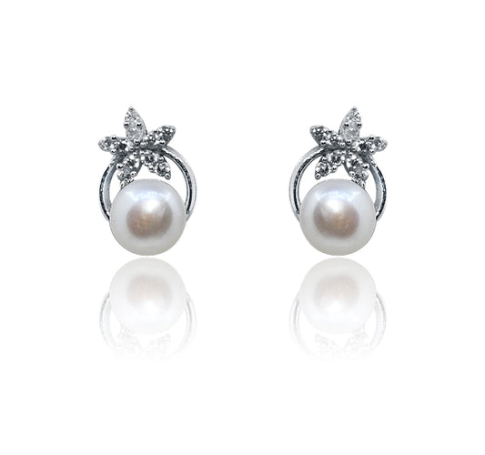 Merida Pearl Silver 925 Studs