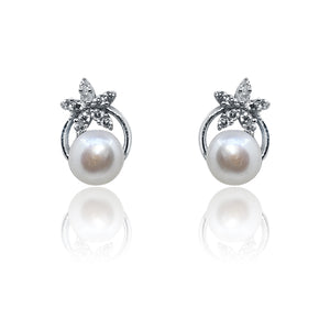 Merida Pearl Silver 925 Studs