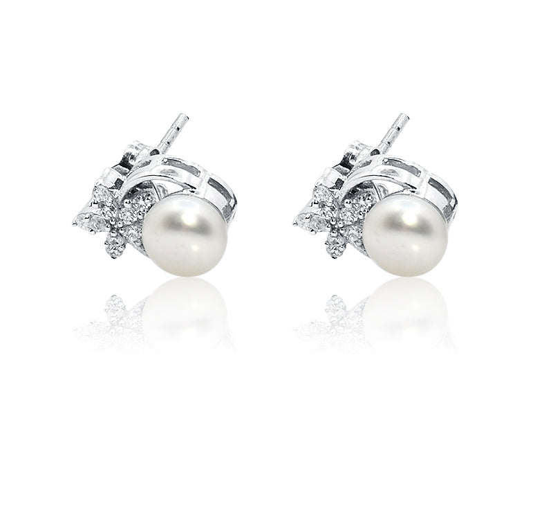 Merida Pearl Silver 925 Studs