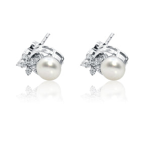 Merida Pearl Silver 925 Studs