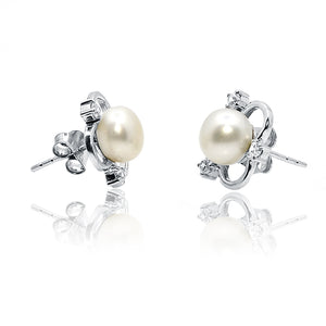 Gisel Pearl Silver 925 Studs