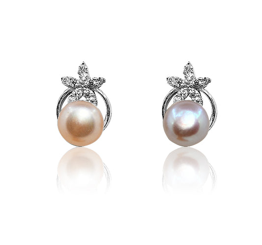 Genie Pearl Silver 925 Studs