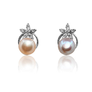 Genie Pearl Silver 925 Studs