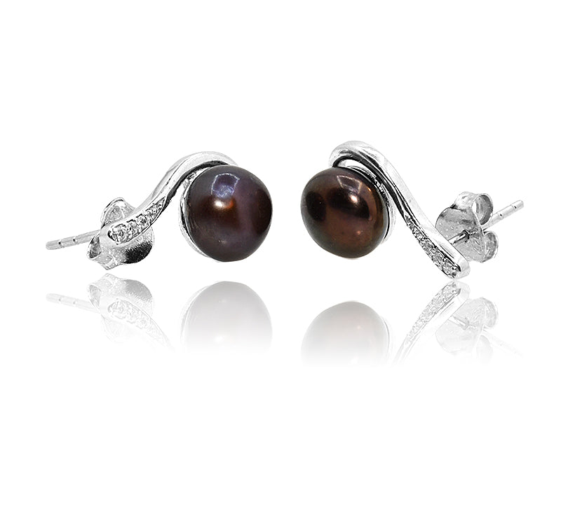 Nora Pearl Silver 925 Studs