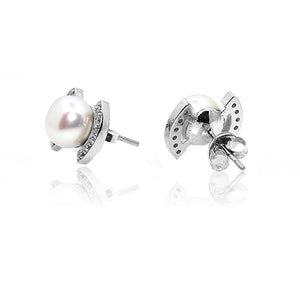 Tiana Pearl Silver 925 Studs