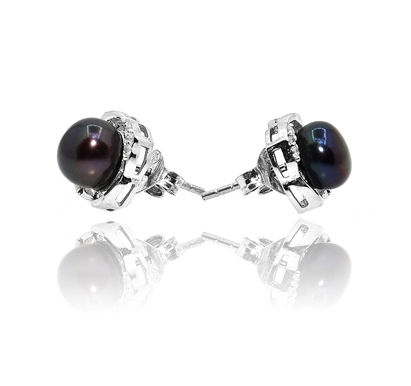 Nina Pearl Silver 925 Studs