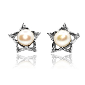 Gisela Pearl Silver 925 Studs