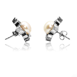 Gisela Pearl Silver 925 Studs