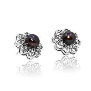 Mia Pearl Silver 925 Studs