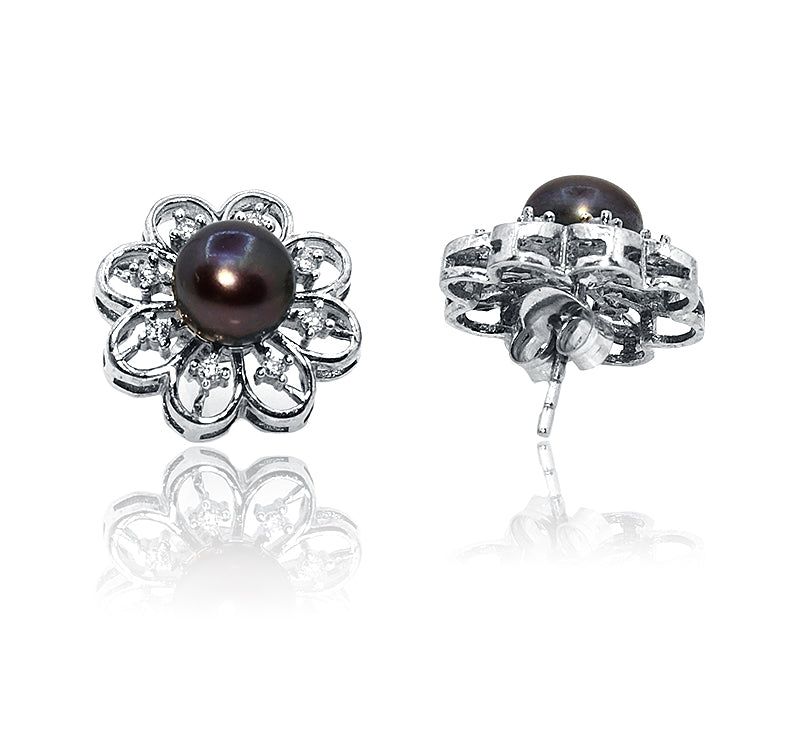 Mia Pearl Silver 925 Studs