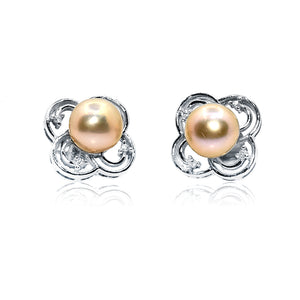 Brownie Pearl Silver 925 Studs