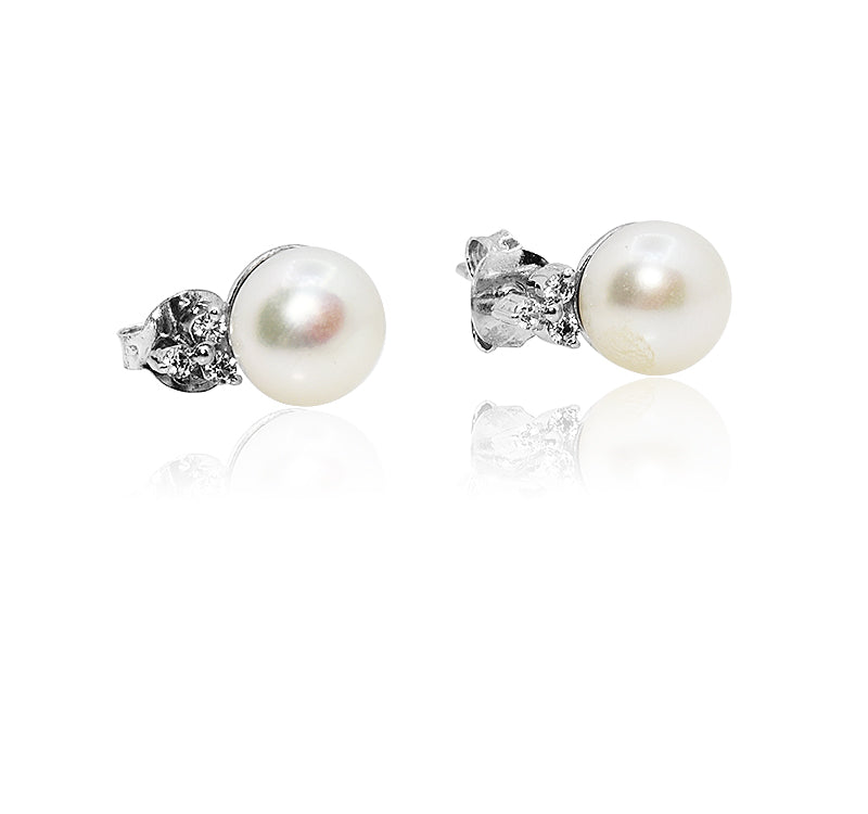 Elsa Pearl Silver 925 Studs