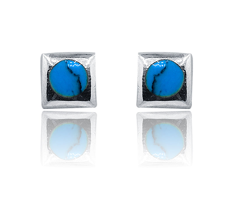 Akarshaa Turquoise Silver 925 Earring