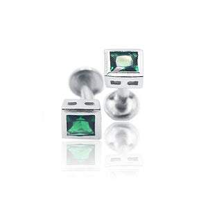 Vivian Green Silver 925 Studs