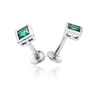 Vivian Green Silver 925 Studs