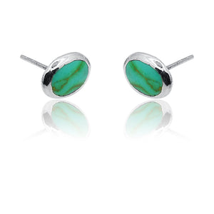 Aashna Turquoise Green Silver 925 Earring