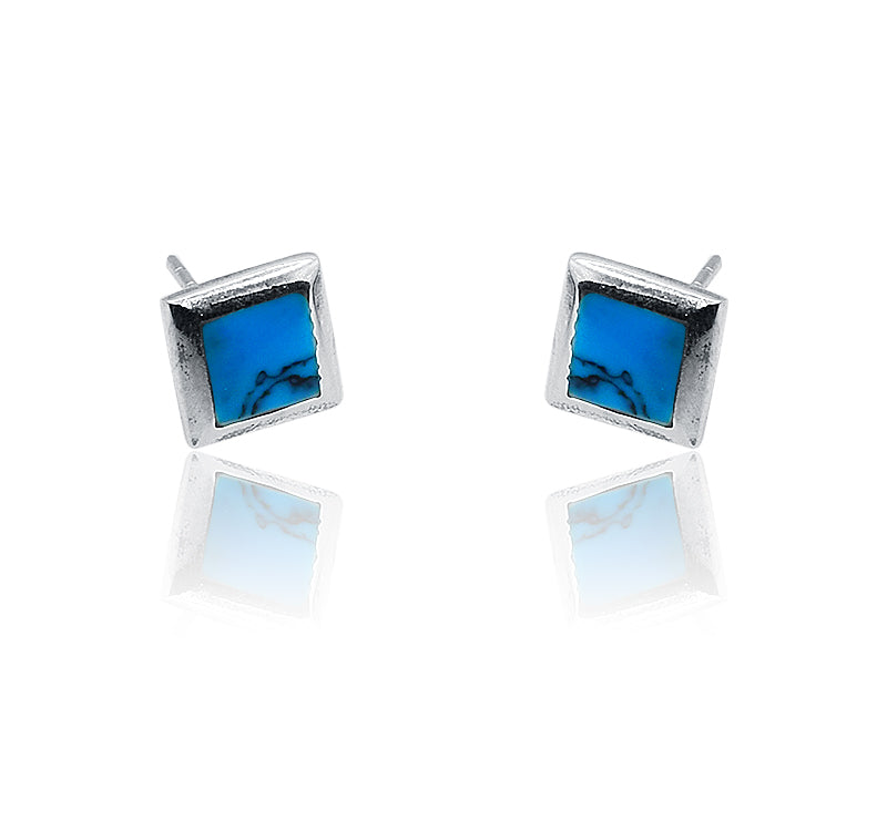 Ahaana Turquoise Silver 925 Earring