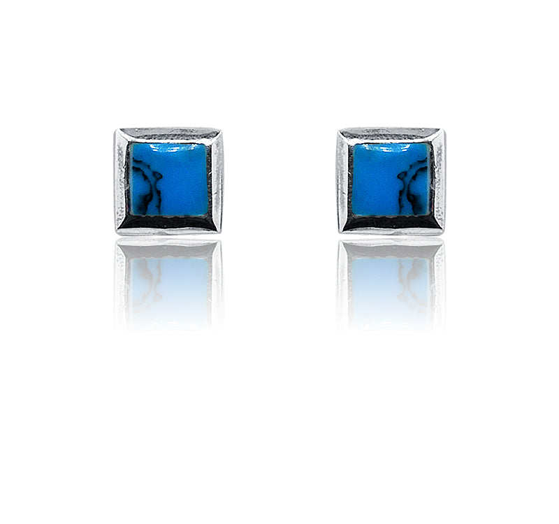 Ahaana Turquoise Silver 925 Earring