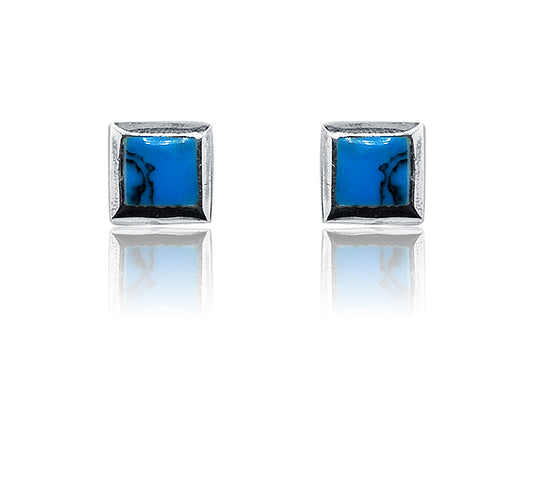 Ahaana Turquoise Silver 925 Earring