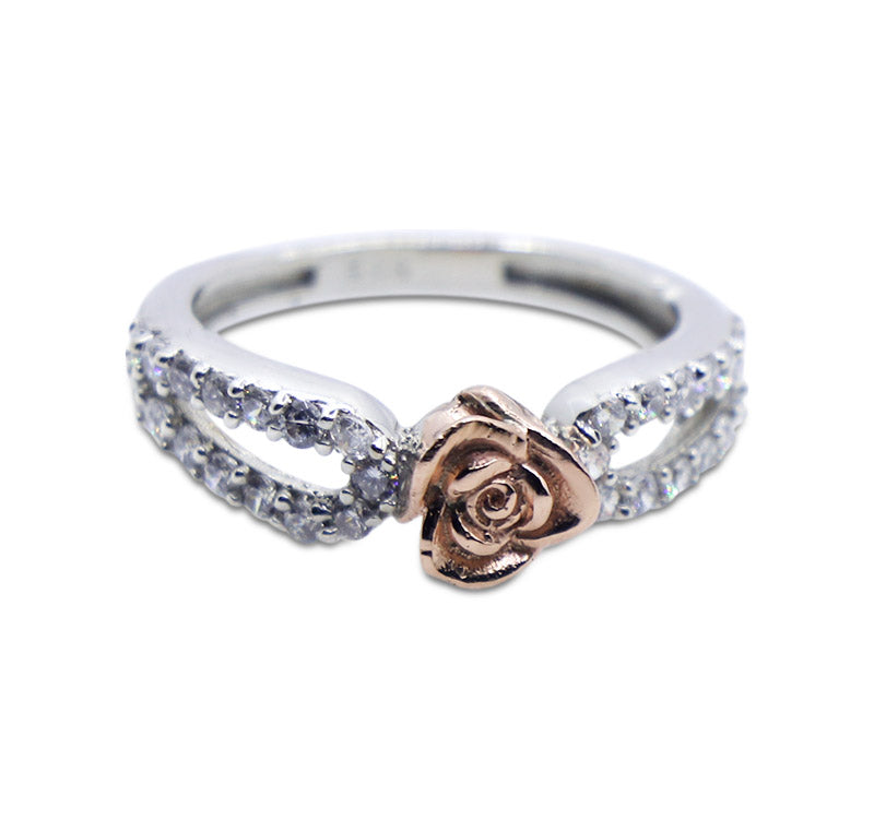 Pretty Rose Silver 925 Ring