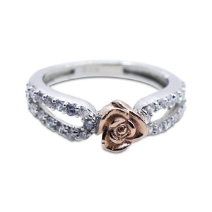 Pretty Rose Silver 925 Ring