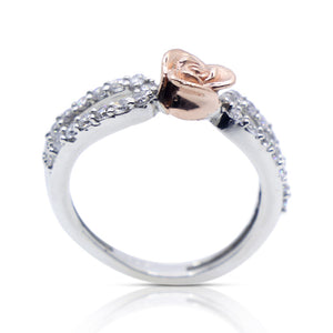 Pretty Rose Silver 925 Ring