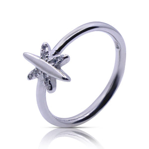 Unique Star Silver 925 Ring