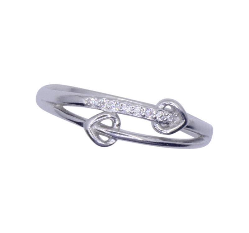 Lenora Hearts Silver 925 Ring